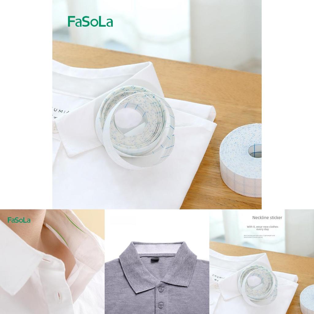 Fasola Sweat Absorbing Collar Stickers For Clean Shirt Neckline Protection