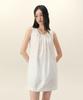 Limekeu Open Back Sleeveless Dress White