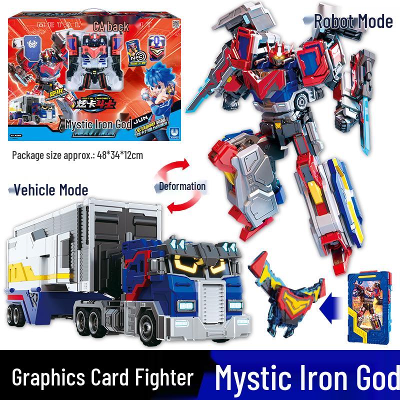 Blazing Ares: Transforming Robot Car Toy for Kids