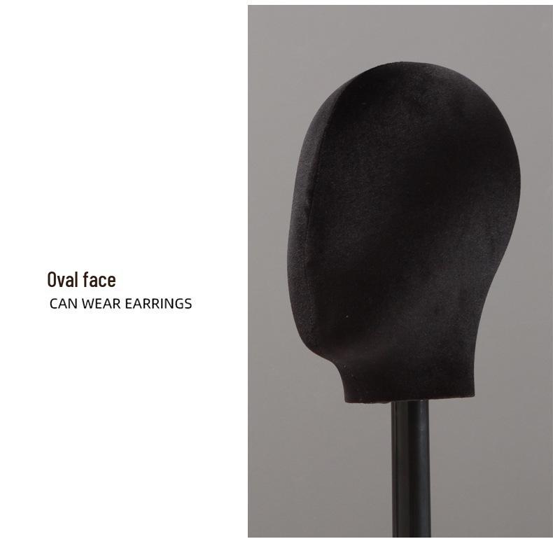 Mannequin Head Display Stand for Hats and Wigs