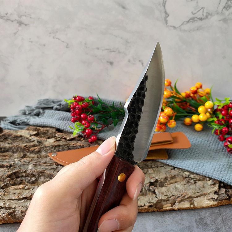 Stainless Steel Kitchen Boning Knife Handmade Kitchen Knife Fishing Knife Meat Cleaver Cutter