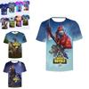 Fortnite Tshirts 3d Best Video Game Battle Royale Short Sleeved Breathable