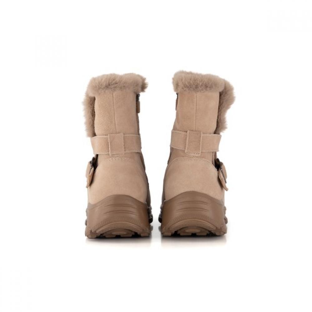 Tandy Women S Fur bootS Beige  G22407