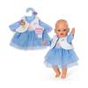 Robe d'hiver - ZAPF CREATION - BABY born - Bleu - Veste en peluche - 36 cm