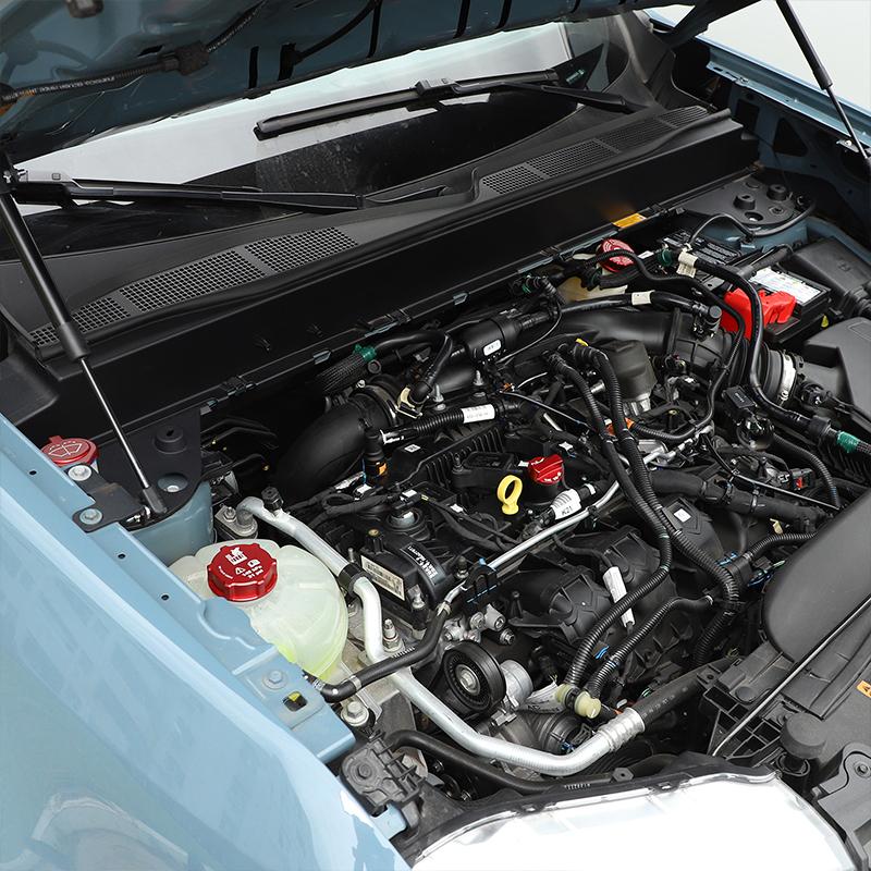 For Ford Maverick -2025 Aluminum Silver/Red Car Engine Room Oil Cap Fluid Reservoir Water Tank Cover Car Accessories