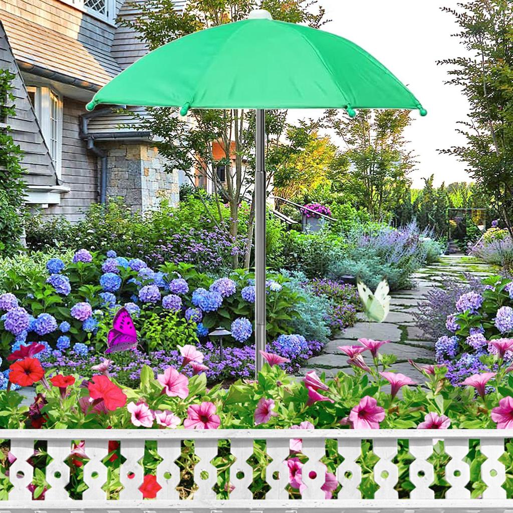 Shade Umbrella For Plants Adjustable Height Garden Plants Parasols Shade Waterproof Parasol Gardening Accessories For Seedling