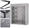 Large Massido Textile Wardrobe - Gray
