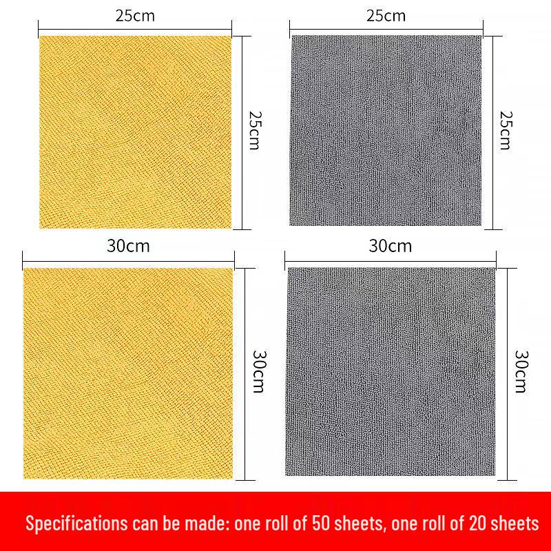 Tearable Dual-Use Kitchen Rags: Wet & Dry, Disposable & Washable