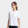 FILA Logo Summer Sports Ice Silk Sun Protection Quick Dry Outdoor Slim Fit Round Neck Short Sleeve T-Shirt Women T-Shirts Bright-White A11W423124FWT