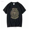 Maglietta da uomo vintage band Dead Meadow Nera Tutte le taglie dalla S alla 4XL YY327 vintage Lavata Morbida Unisex Leggermente Casual grafica