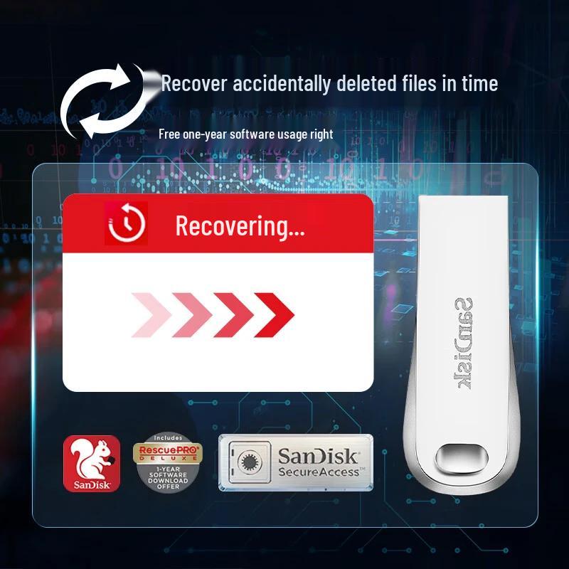 SanDisk CZ74 Encrypted USB 3.1 Flash Drive