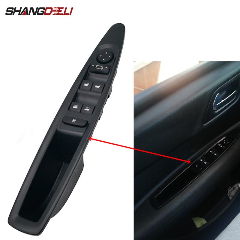 Power Window Control Switch Window Lifter Switch Button Front Left For Citroen C4 2004 2005 2006 - 2010