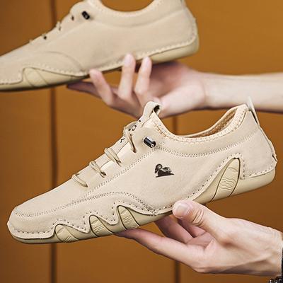 Sneaker Herren Sommer 2024 Lässige Lederschuhe Luxus Italienische Marke Hochwertige Slipper Schuhe Mode Mokassin Herren Sportschuhe