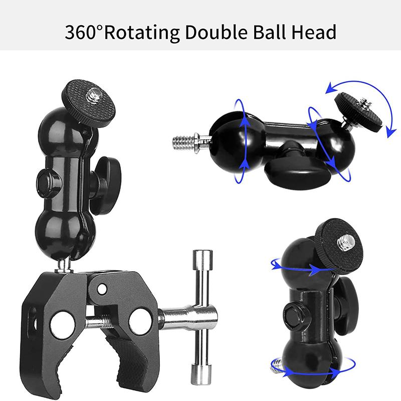 For Starlink Mini Mount Mini4 Rv Fence Outdoor Mobile Bracket Adjustable Angle Clamp Adapter