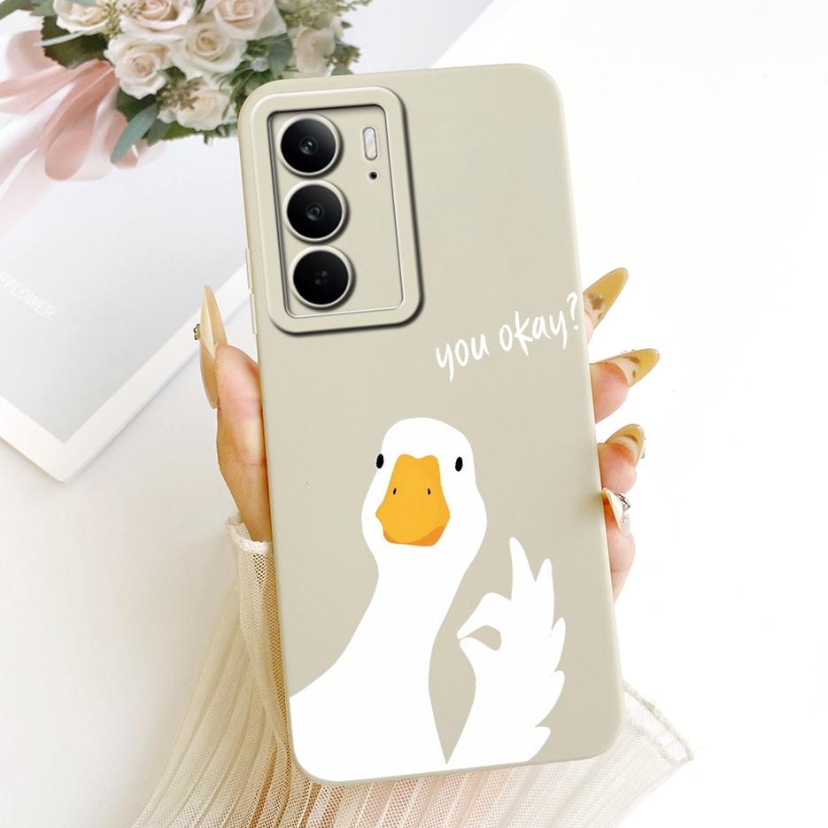 For Realme C75 4G Case Realme C75x Cute Cat Duck Cartoon Cover Soft TPU Phone Case For Realme C71 C 75 RealmeC75 X Fundas Bumper