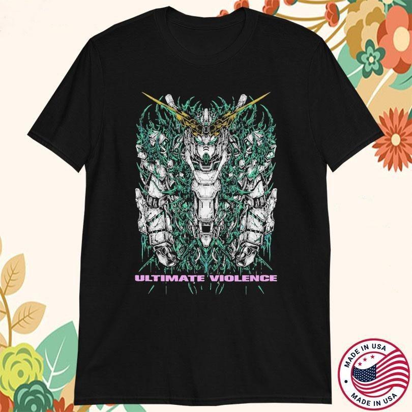 Psycho-Frame Ultimate Violence Heavy Cotton Black S-5XL T Shirt UR821 Unisex T-Shirt L