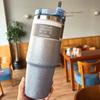 Diamond Paint 30oz Stainless Steel Insulated Straw Cup - Large Capacity Ice Buster Coffee Tumbler
