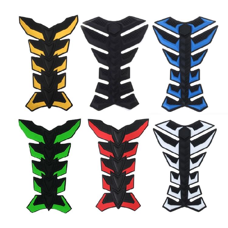 Motorbike Fuel Oil Tank Pad Protector Cover Waterproof 3D Rubber Decals