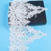 Car Bone Lace Lace Sequins Width 23Cm White Lace Fabric Underwear Women'S Dress Children'S Lace Fabric