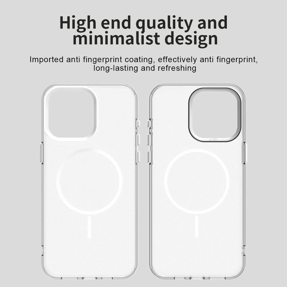 For iPhone 15 Pro Case Candy Color PC + TPU + PET Phone Cover Compatible with MagSafe