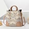 Chic Casual Shoulder Bag In Gold Khaki Beige Blue And Black For Moms On The Go