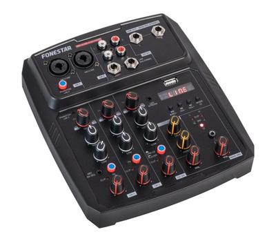 MIX-4LIVE: mixážní pult se streamováním, Fonestar