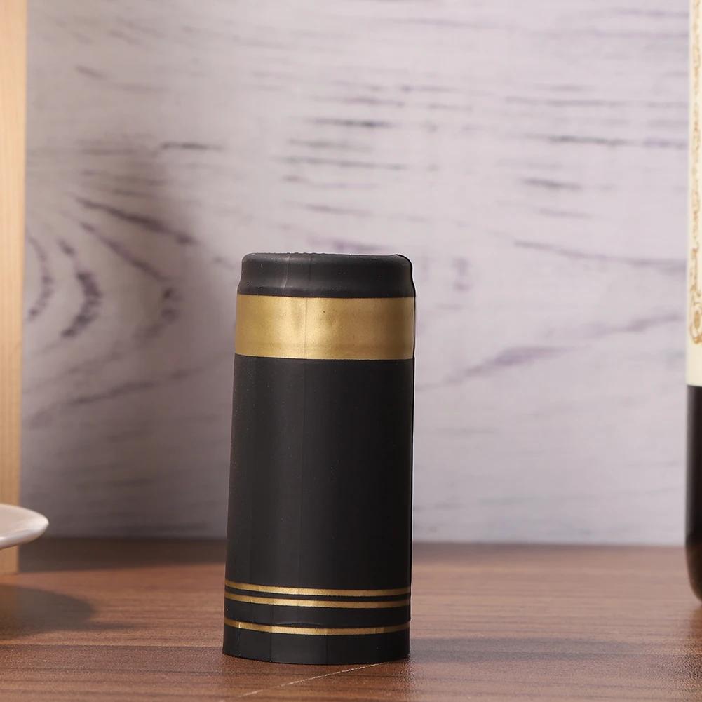 50 szt. Kapsułki termokurczliwe na butelki wina Pokrowiec Uszczelniający Wino Czerwone Termokurczliwe Kapsle Hermetyczne Kurczące się Owijanie Folii Piwnej