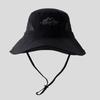Outdoor sunscreen hat Men's summer visor Thin breathable bucket hat Mountaineering cowboy hat Female cycling