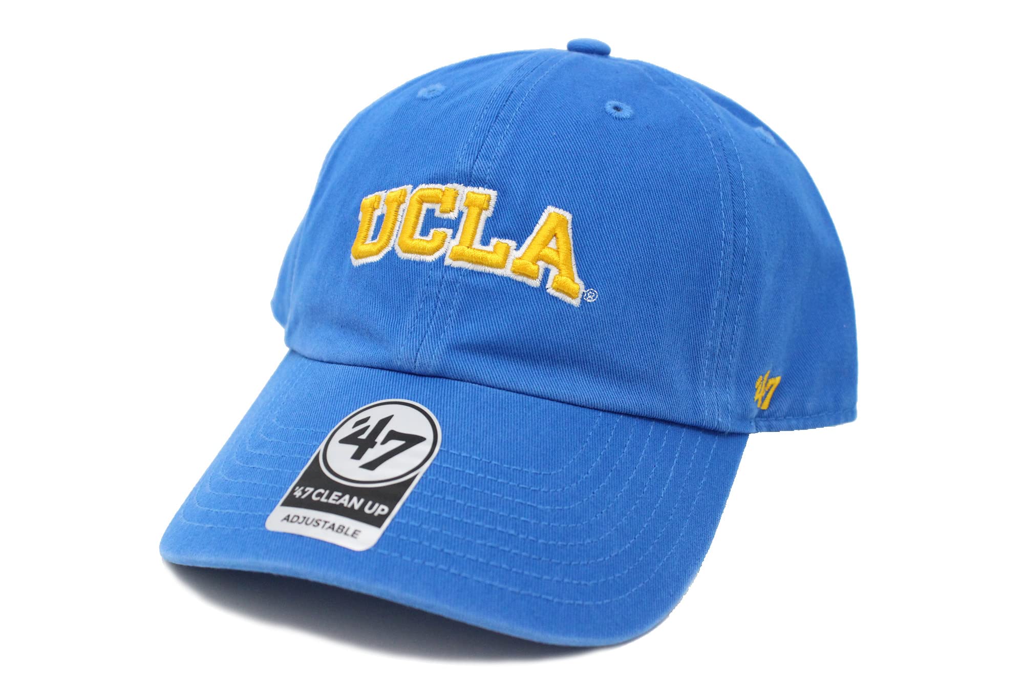 47 Brand 47 Clean Up Кепка, UCLA, Калифорнийский университет, Лос-Анджелес, NCAA Колледж, Универсальный размер