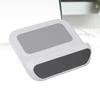 Digital Alarm Clock with Fast Wireless   Type C LED Calendar Temperature Display Alarm Clock Charging Station for Bedroom Bedside