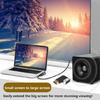 HDMIcompatible 2.1 8Ks Extension Connectors Adapter 48Gbps Male to Female Converters
