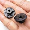 10PCS Auto Parts Fender Wheel Nut Clip OE Quality Nylon Black For VW Sagitar Golf Passat Tiguan Touareg