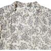 Uniqlo Floral V-Neck Chiffon Pleated Long Sleeve Dress Women Dresses Off-White 462602-01