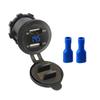 12V-24V Dual Usb4.2A Car Fast Charging Lighter Sleeve Car Fast Charger Jack Socket for Automobile Ship Aircraft Tanker Truck