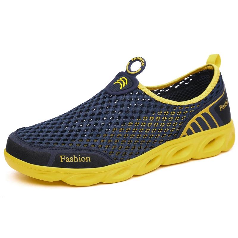 Fashion Casual Shoes Lightweight Summer Breathable Men Shoes Outdoor Comfortable Women Footwear Male Ladies Walking Shoes 36-46