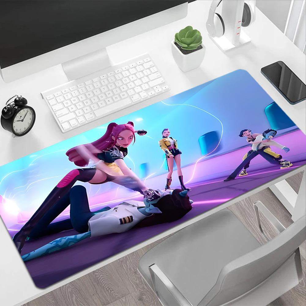 Friendship Through Arm Wrestling Large Mouse Pad Gamer Mousepad Study Desk Mat Non-Slip Rubber Base Perfect Gift for Gamers And Professionals