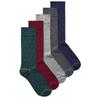 Ex Store Mens Spotted Cotton Socks (Pack of 10)