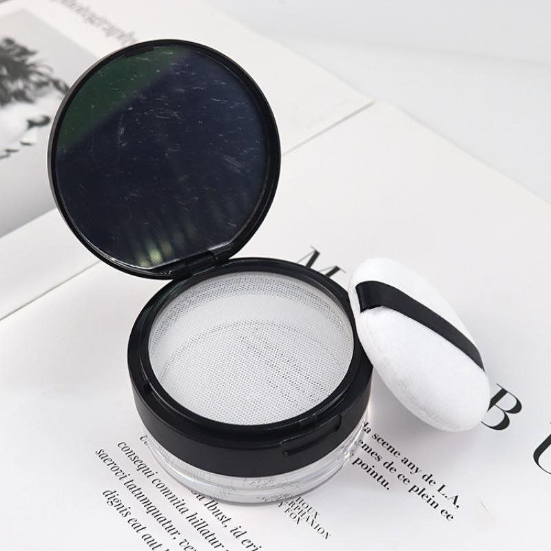 Leere Air Cushion Puderquasten-Box Mit Puderquaste Spiegel Groß Oder Klein Elastisches Netz Tragbarer Make-up-Behälter Für Losen Puder