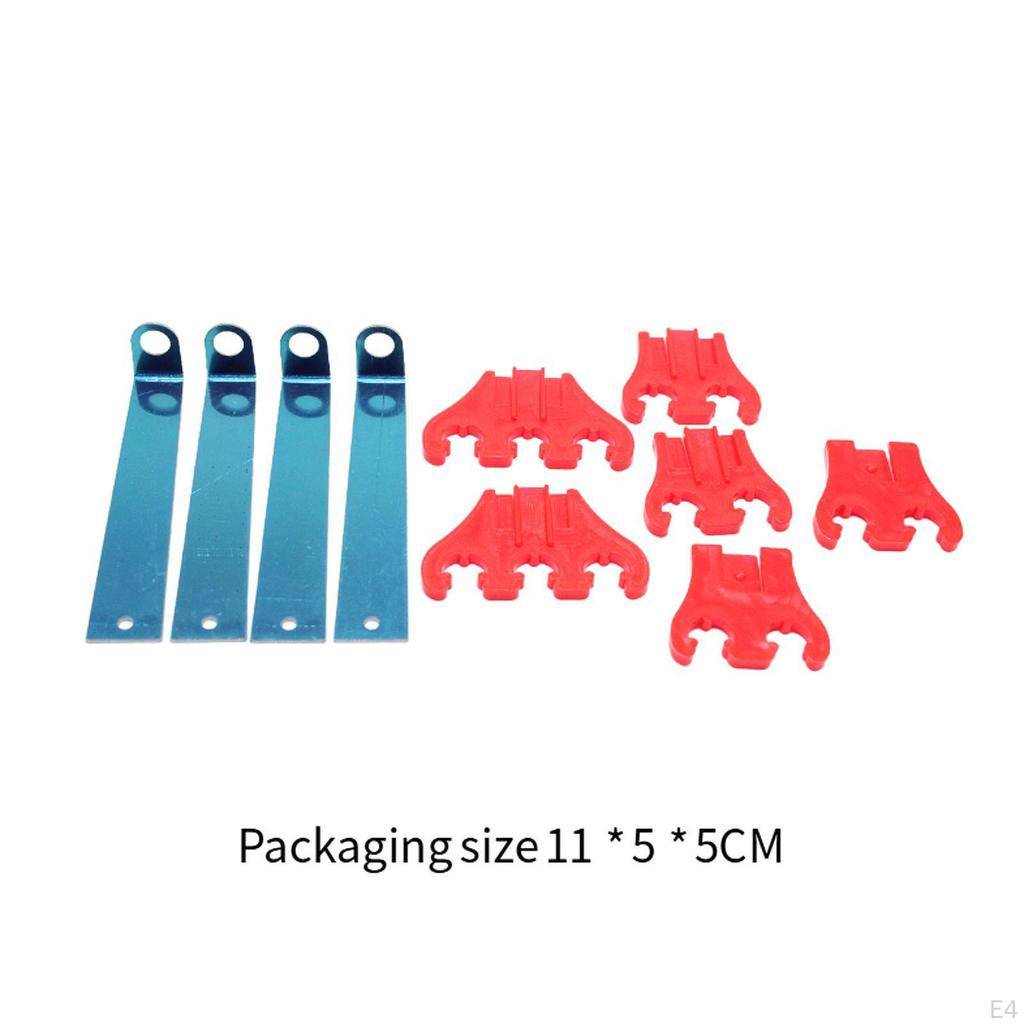 4Pcs Ignition Wire Loom Kit 7 8 9 mm Separators for Chevrolet SB BB Car