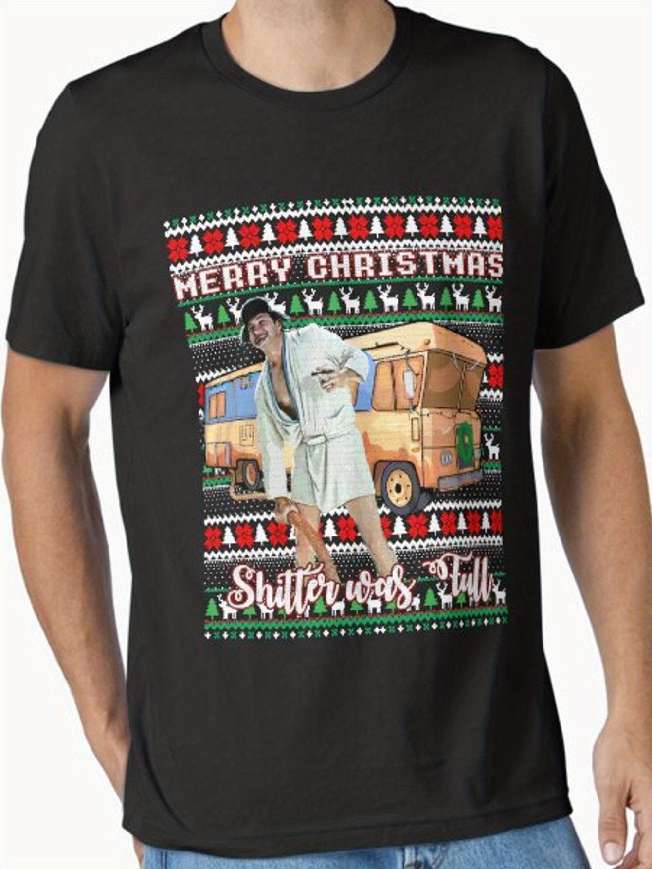 

Bad Santa Plaid and RV T-Shirts Men and Women- National Lampoon s Vacation M