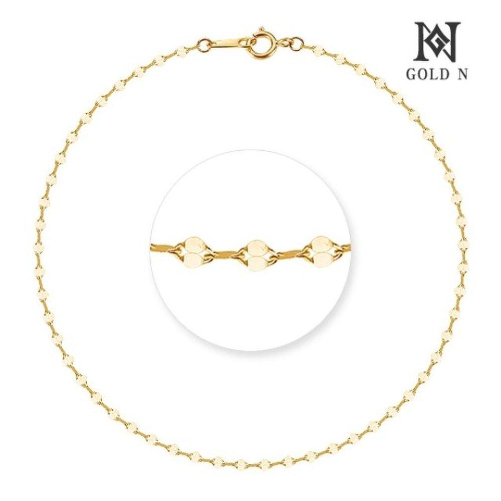 [Gold N] 14K Mini Shine Single-Line Bracelet