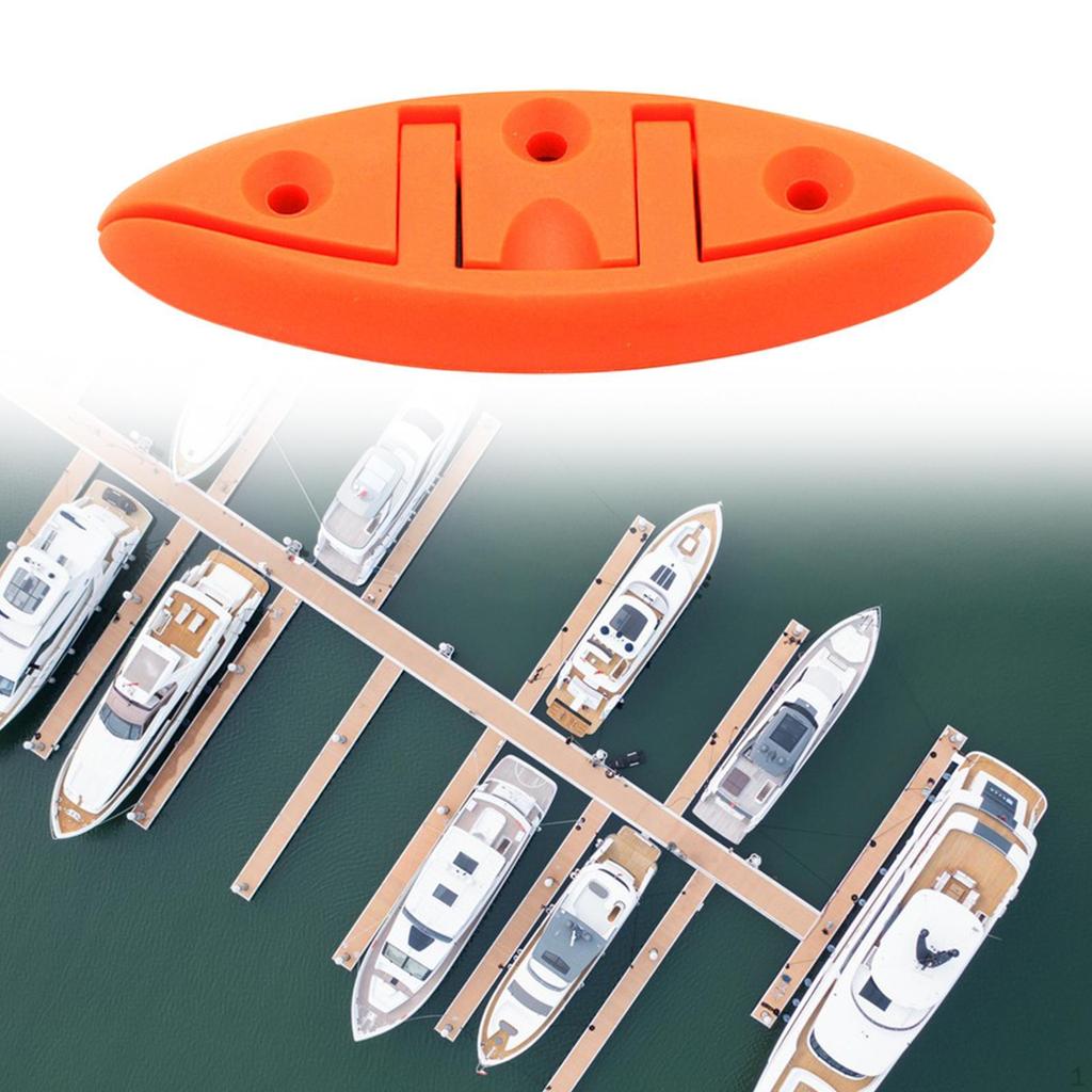 Boat Folding Cleat Accessory 5 Inch Spare Parts Portable, Nylon, Marine Flip Up Dock for