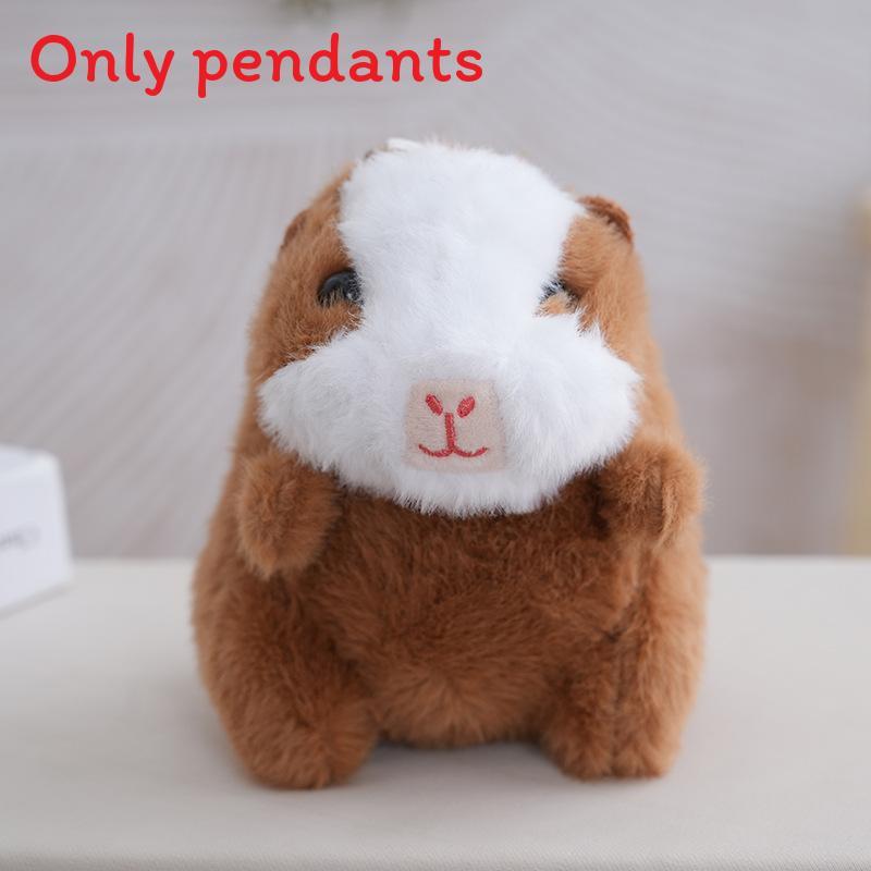 Porcellus Cavia Plush Doll Keychain Pendant Children Gift Backpack Decorations