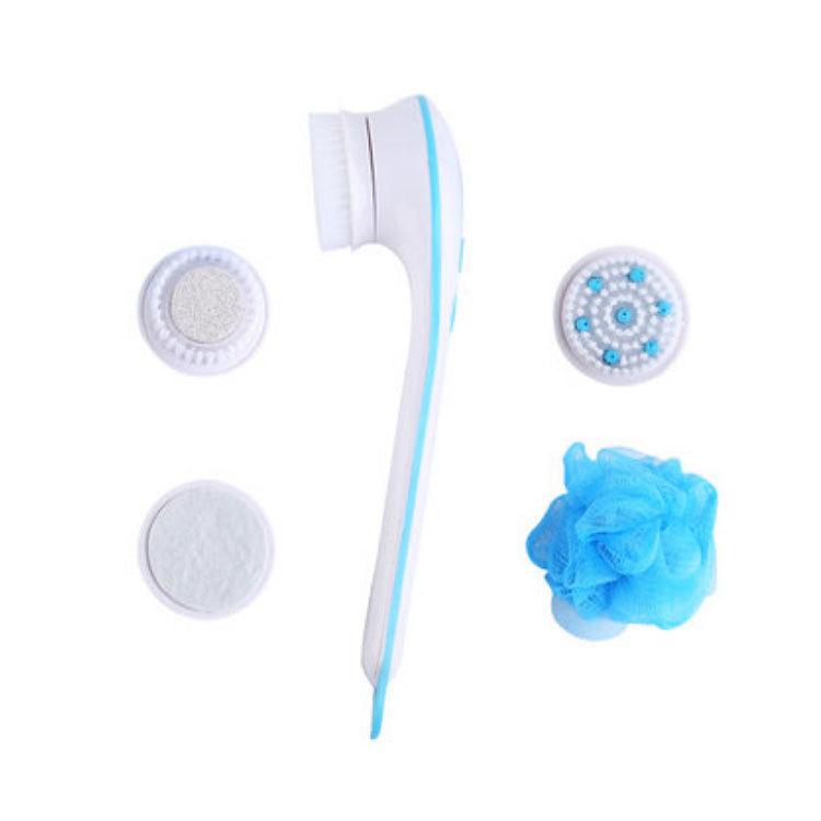 Electric Shower Scrubber With Silicone Bath Brush For Home Use And Relaxation