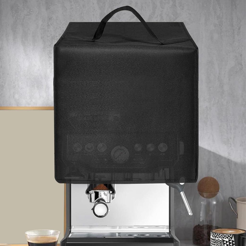 Dust Cover For Coffee Maker Waterproof Coffee Maker Protective Cover With Top Handle UV-Resistant Nylon Protector For Hotel