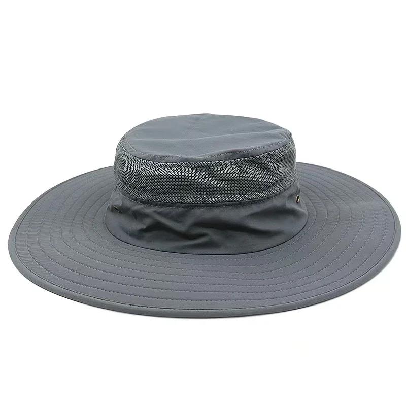 2025  Plus Size Sun Hat Adult Summer Outdoor Mountaineering Panama Outdoor Fisherman Hat Man Big Size Bucket Hat 56-60cm 60-64cm