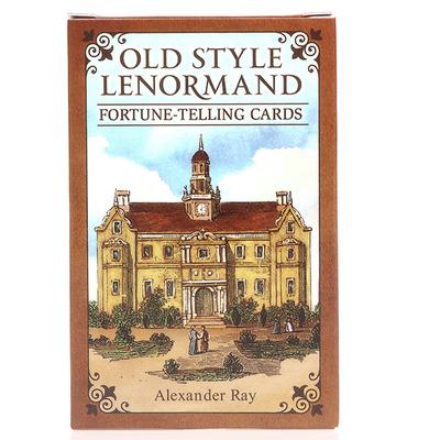 Old Style Lenormand Fortune Telling Cards Board Game Divination Prophecy  Game