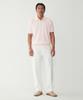 MAN ON THE BOON Textured Short Polo_Light Pink 4716113026