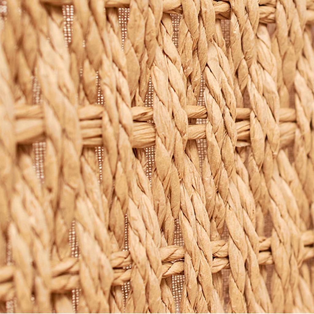 Woven Storage Baskets Handwoven Kitchen Organizer Cosmetic Box for Vegetables Breakfast Bread Bedroom Home Decorative