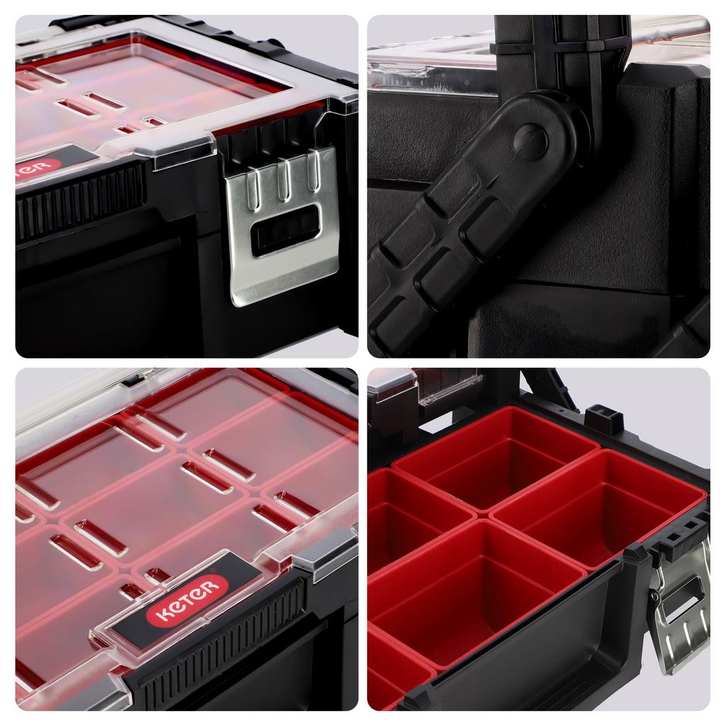 KETER Skrzynka Walizka Narzędziowa Organizer